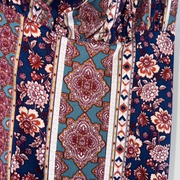 Various Print Dress with Tie Back - Picture 4 of 4